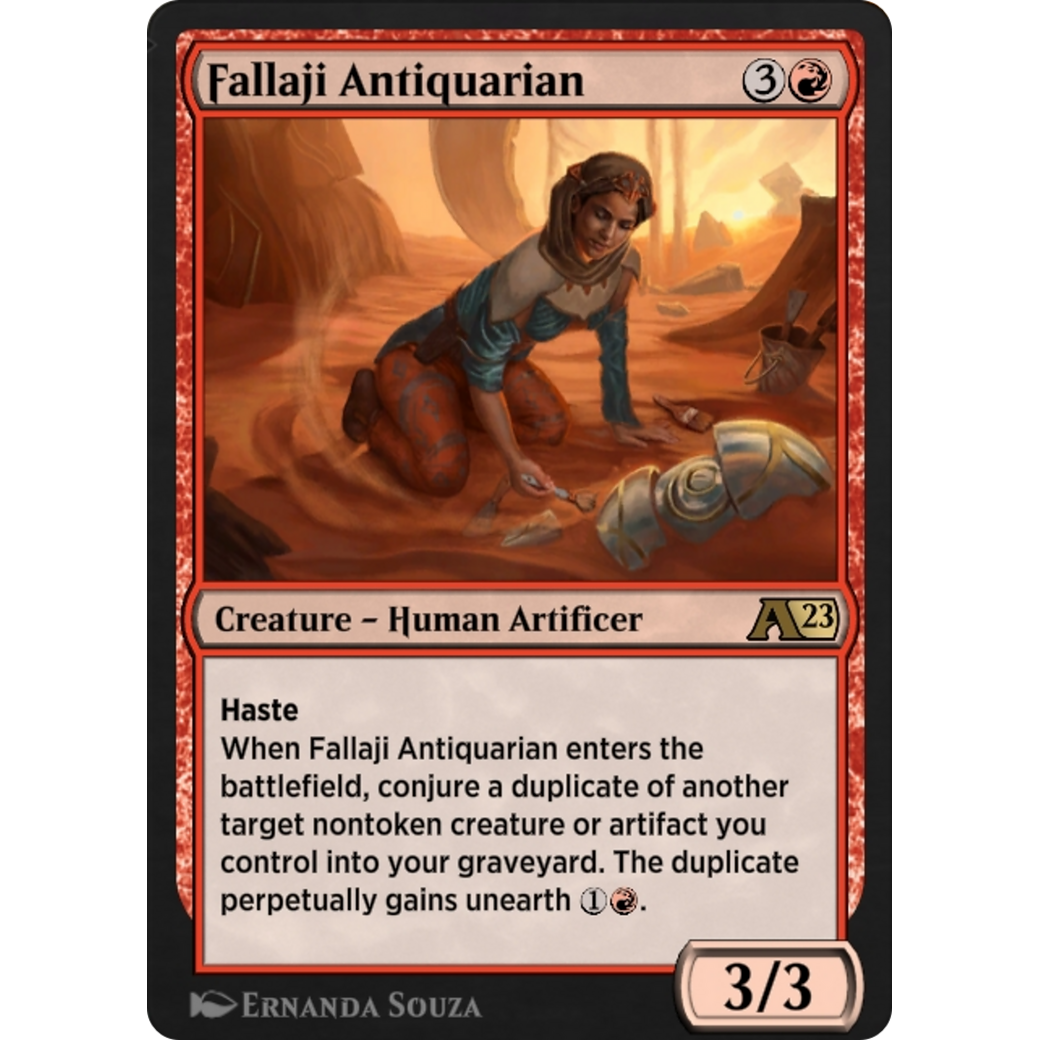Fallaji Antiquarian (YBRO-008) - Alchemy: The Brothers' War