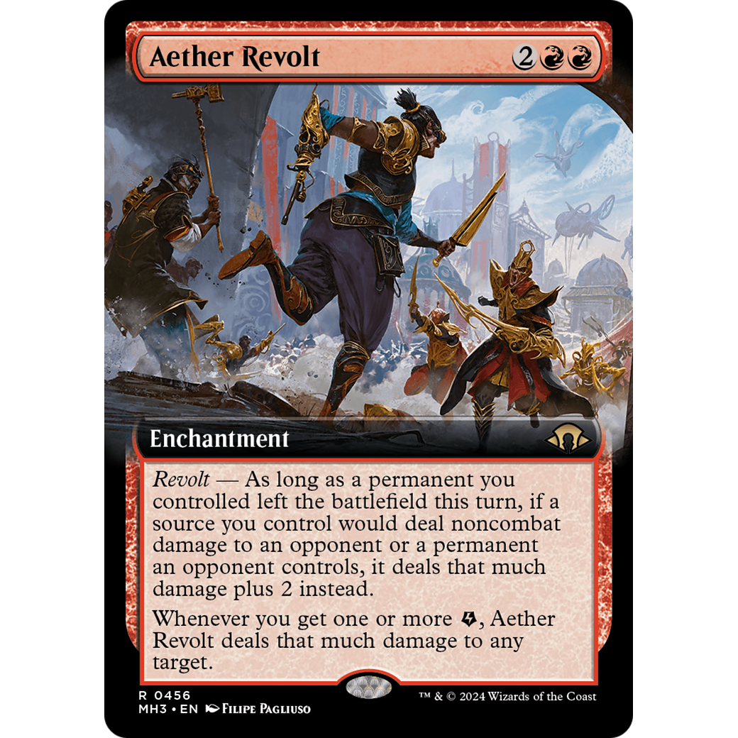 Aether Revolt (MH3-456) - Modern Horizons 3: (Extended Art)