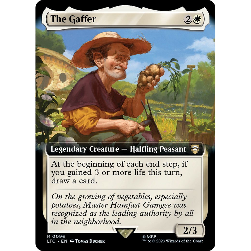 The Gaffer (Extended Art) (LTC-096) - Tales of Middle-earth Commander: (Extended Art) Foil