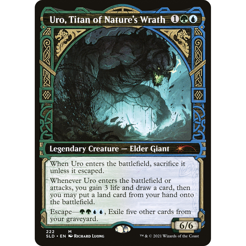 Uro, Titan of Nature's Wrath (SLD-222) - Secret Lair Drop: (Showcase)