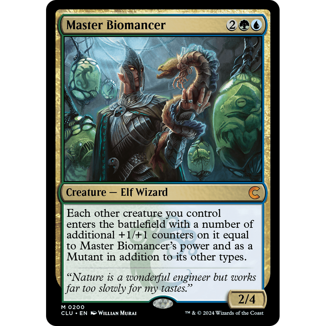Master Biomancer (CLU-200) - Ravnica: Clue Edition
