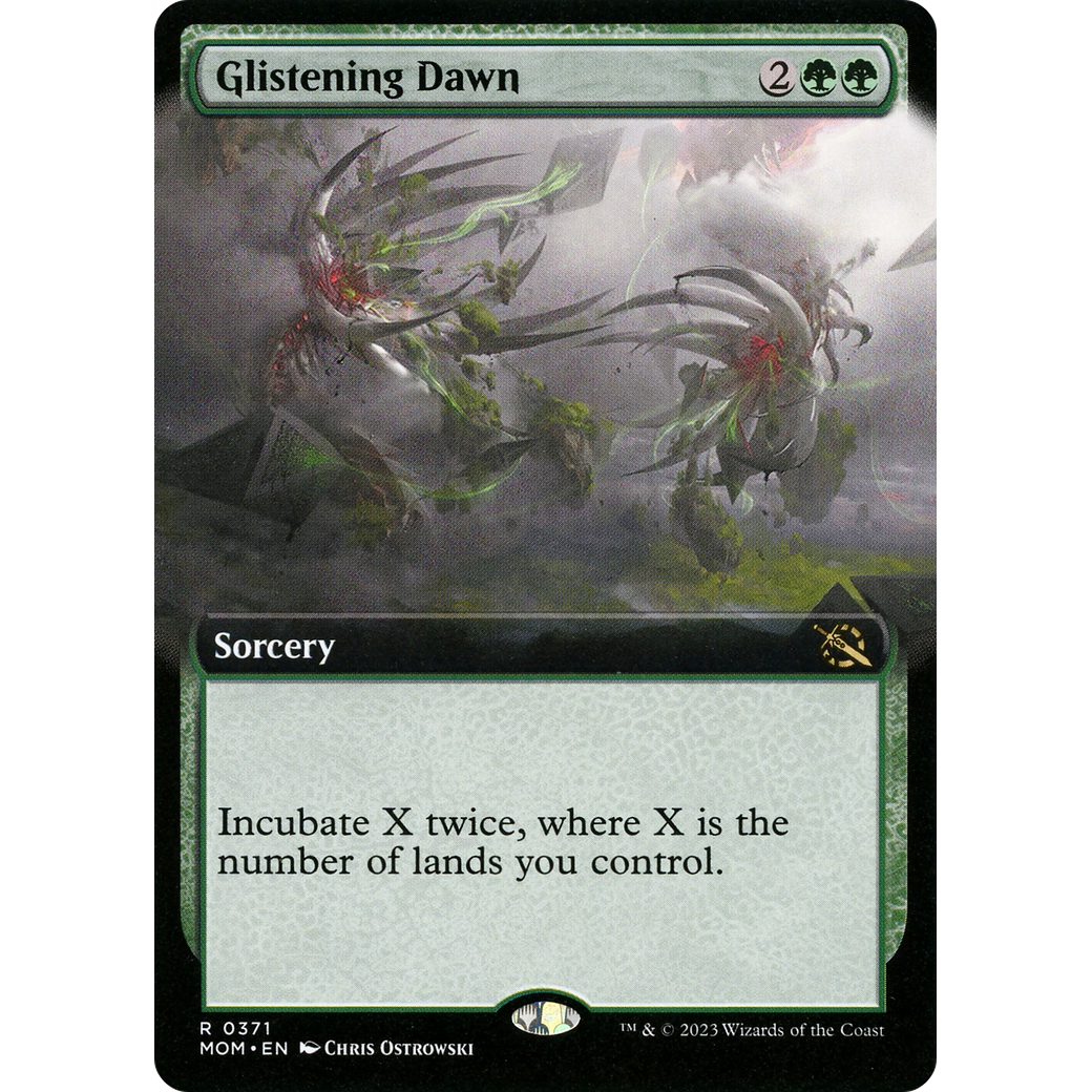 Glistening Dawn (MOM-371) - March of the Machine: (Extended Art) Foil