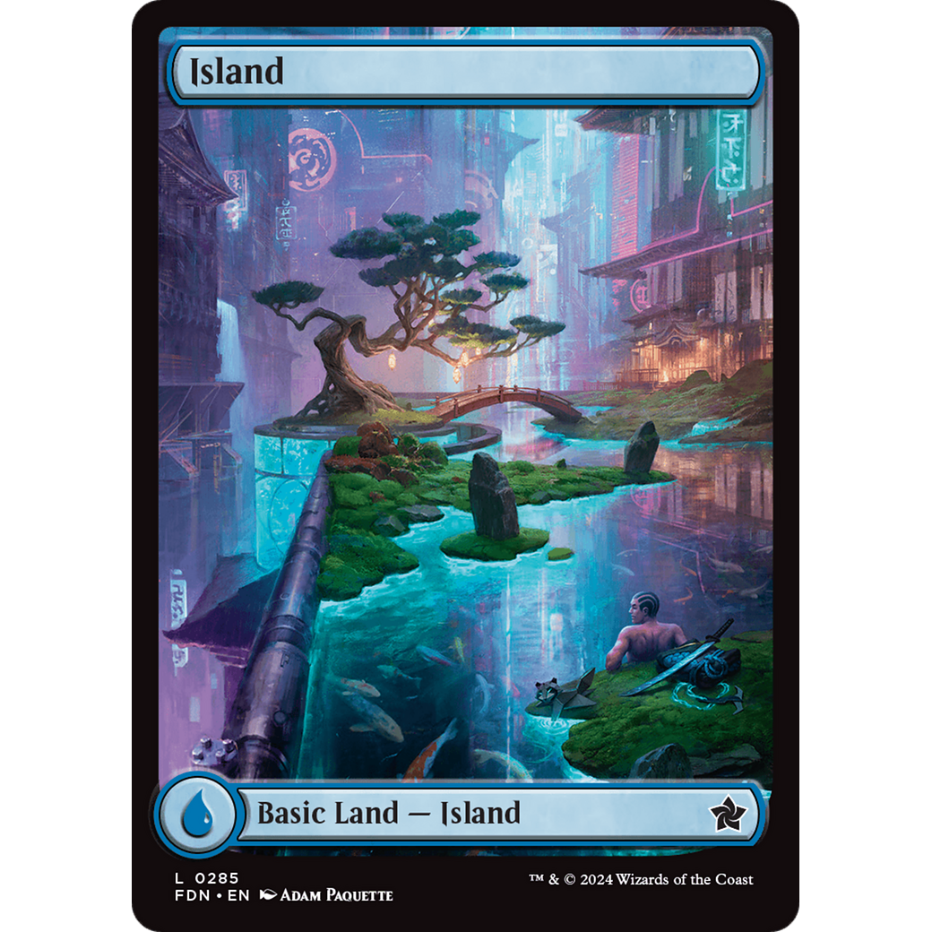 Island (FDN-285) - Foundations Foil