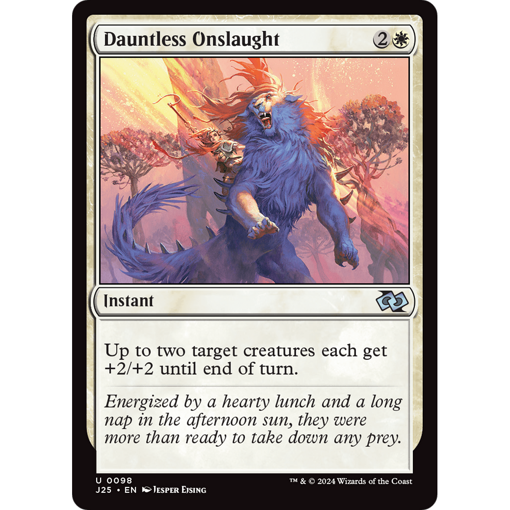 Dauntless Onslaught (J25-098) - Foundations Jumpstart