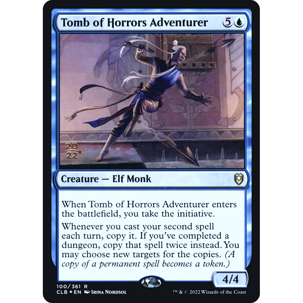 Tomb of Horrors Adventurer (PRE-100S) - Battle for Baldur's Gate Promos Foil