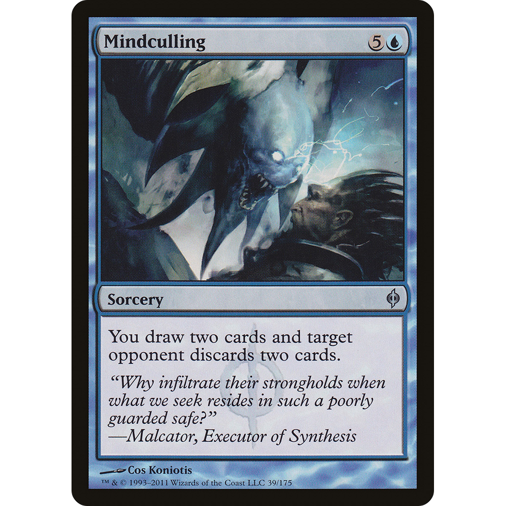Mindculling (NPH-039) - New Phyrexia Foil