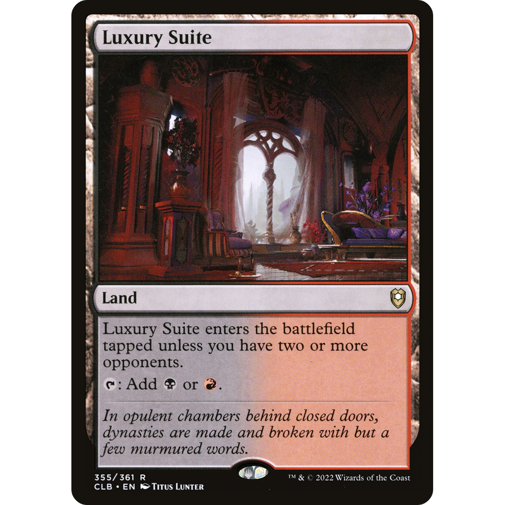 Luxury Suite (CLB-355) - Commander Legends: Battle for Baldur's Gate Foil