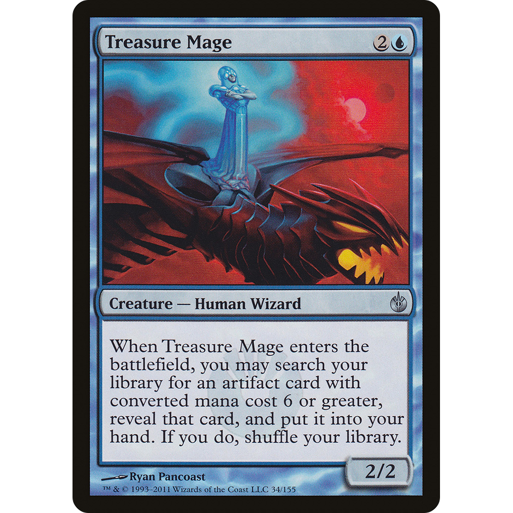 Treasure Mage (MBS-034) - Mirrodin Besieged