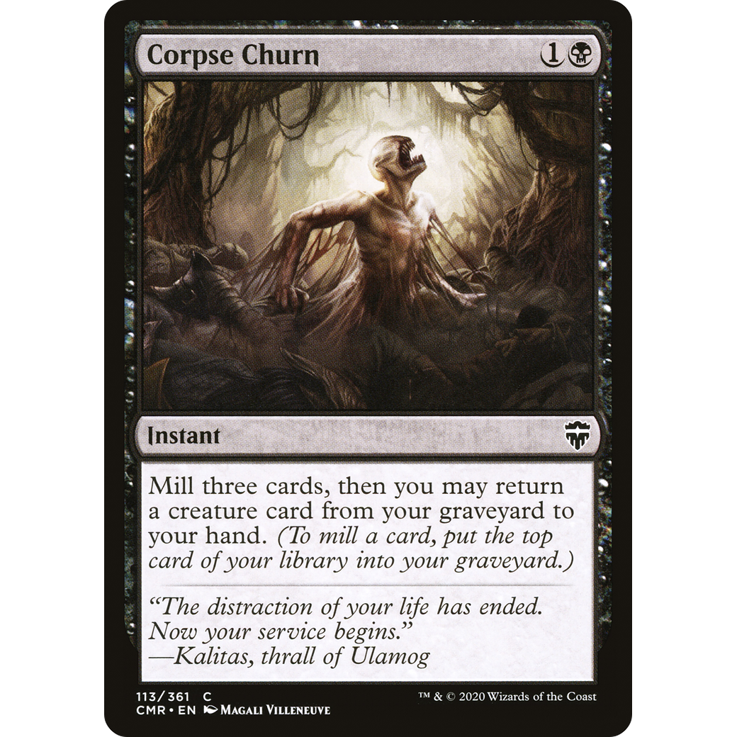 Corpse Churn (CMR-113) - Commander Legends Foil