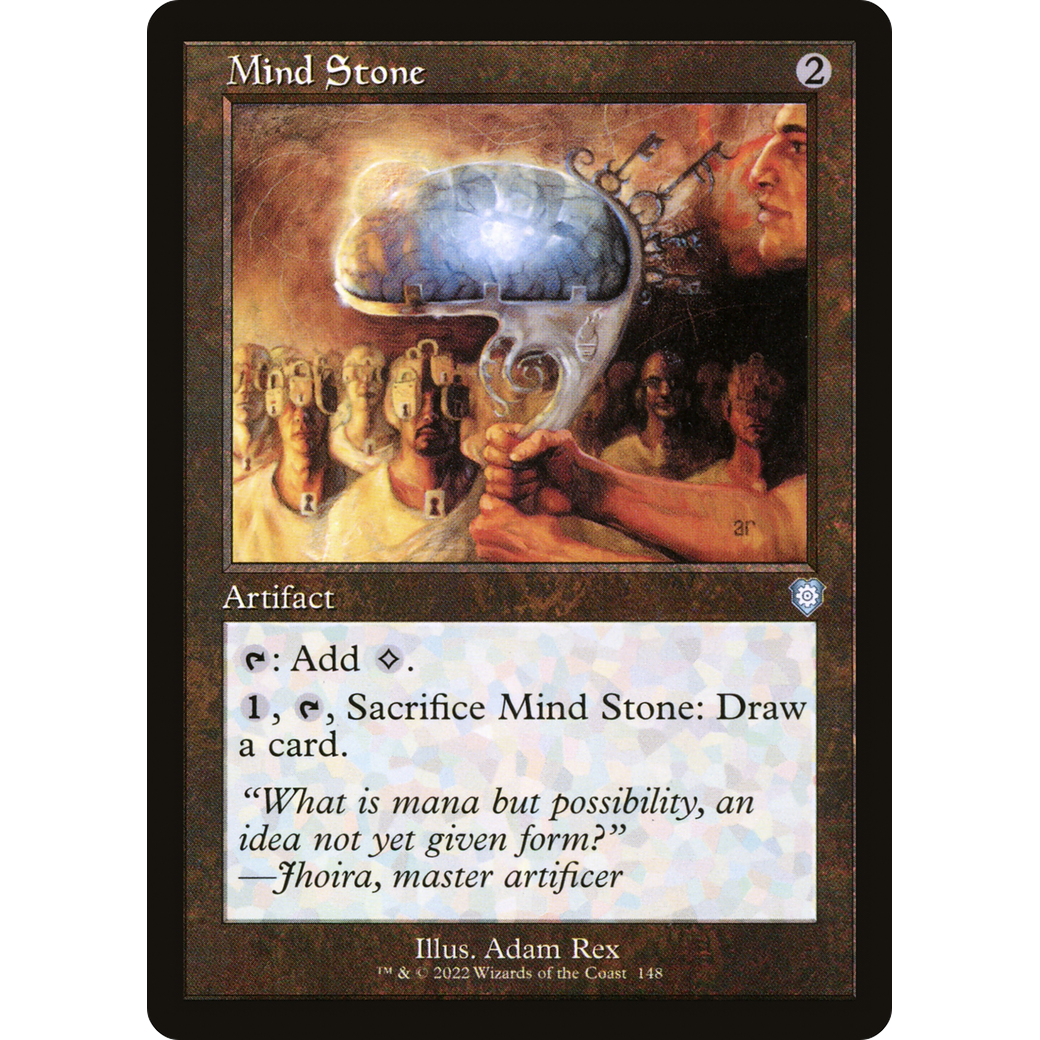 Mind Stone (Retro Frame) (BRC-148) - The Brothers' War Commander