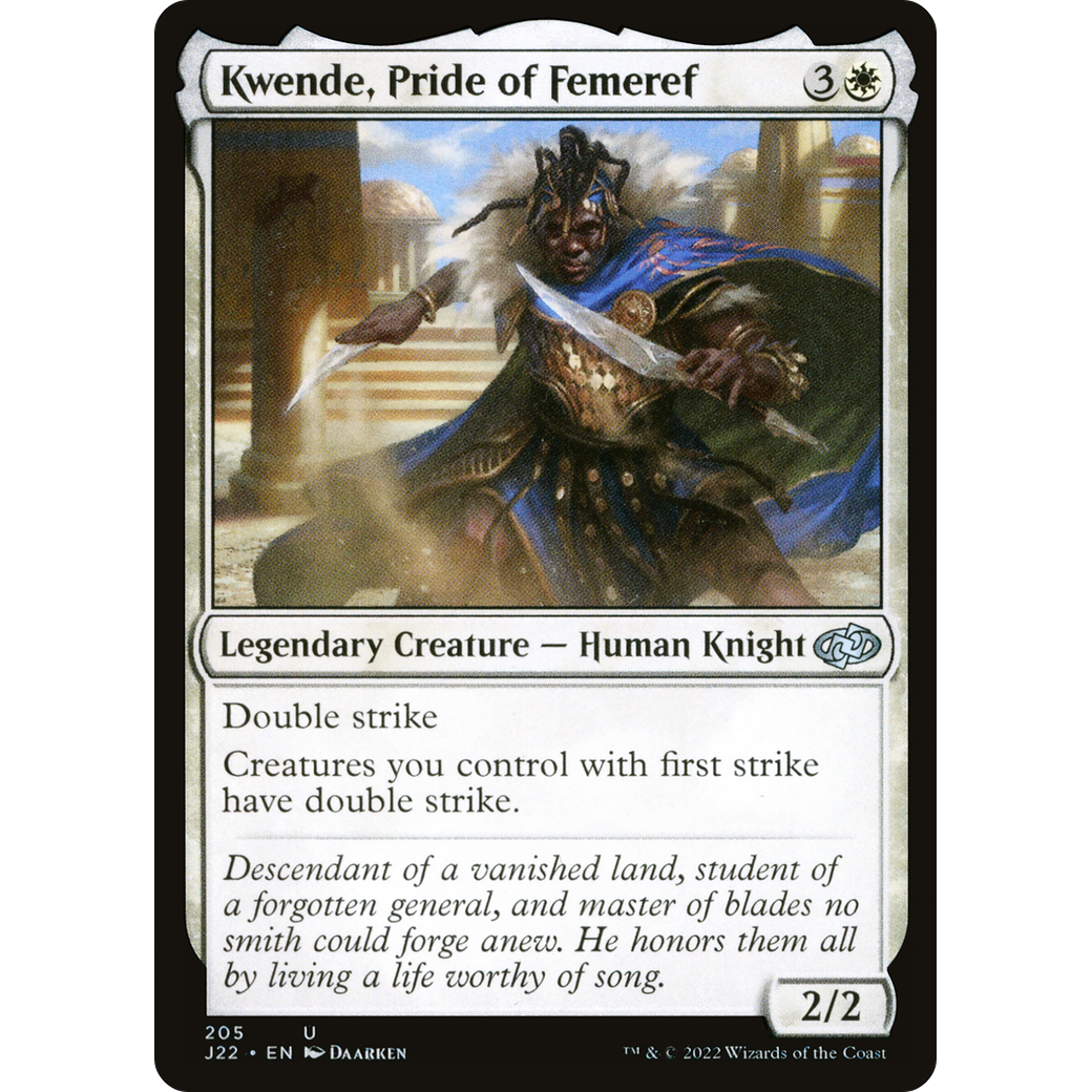 Kwende, Pride of Femeref (J22-205) - Jumpstart 2022