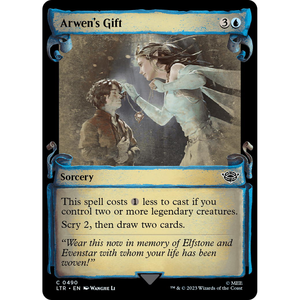 Arwen's Gift (LTR-490) - The Lord of the Rings: Tales of Middle-earth: (Showcase) Foil