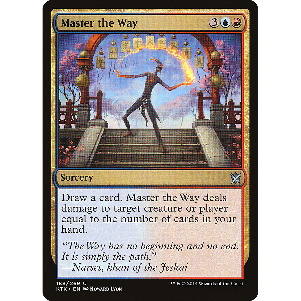 Master the Way (KTK-188) - Khans of Tarkir Foil