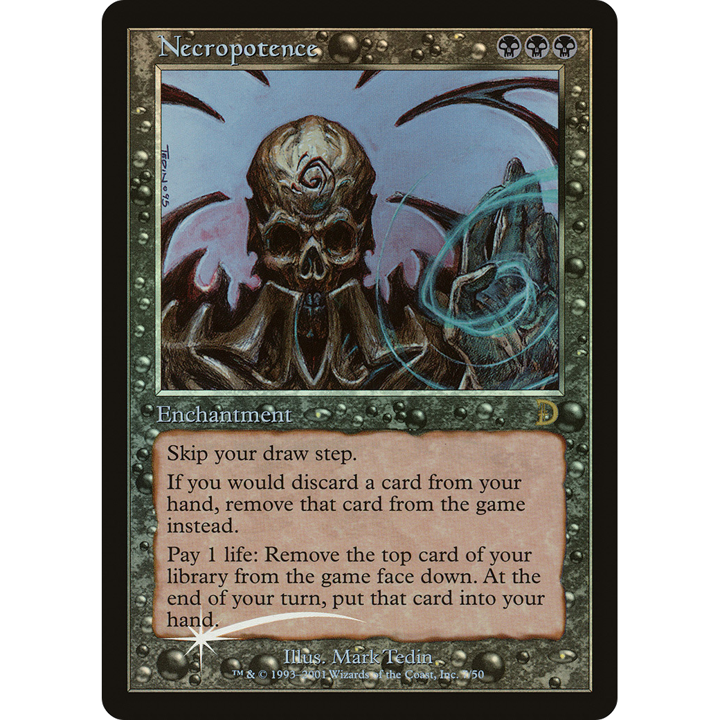 Necropotence (DKM-007) - Deckmasters Foil