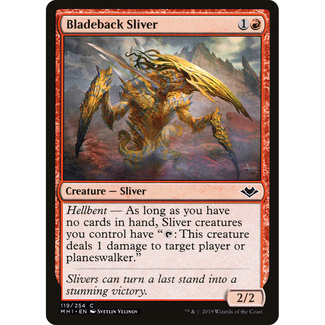 Bladeback Sliver (MH1-119) - Modern Horizons