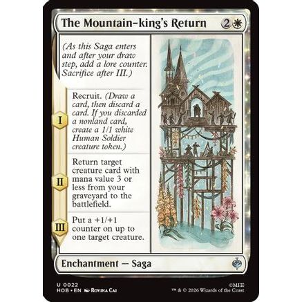 The Mountain-king's Return (HOB-022) - The Hobbit