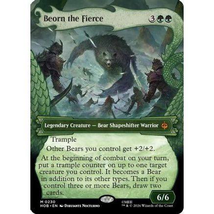 Beorn the Fierce (Showcase) (HOB-230) - The Hobbit Foil