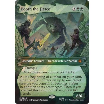 Beorn the Fierce (Showcase) (Surge Foil) (HOB-266) - The Hobbit Foil