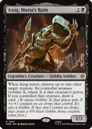 Azog, Moria's Ruin (HOB-061) - The Hobbit