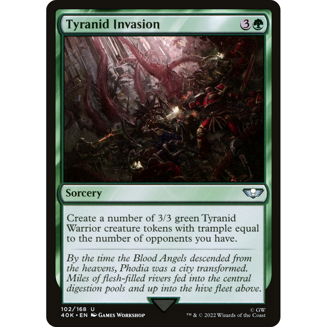 Tyranid Invasion (40K-102) - Warhammer 40,000 Commander
