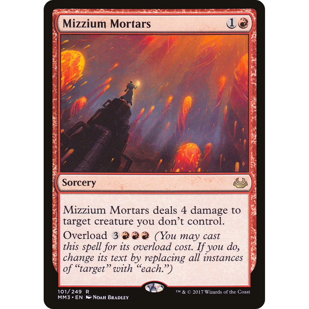 Mizzium Mortars (MM3-101) - Modern Masters 2017 Foil