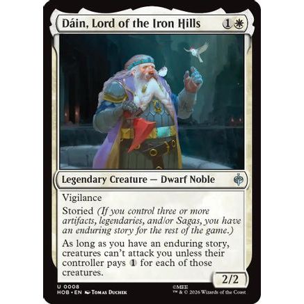 Dain, Lord of the Iron Hills (HOB-008) - The Hobbit Foil