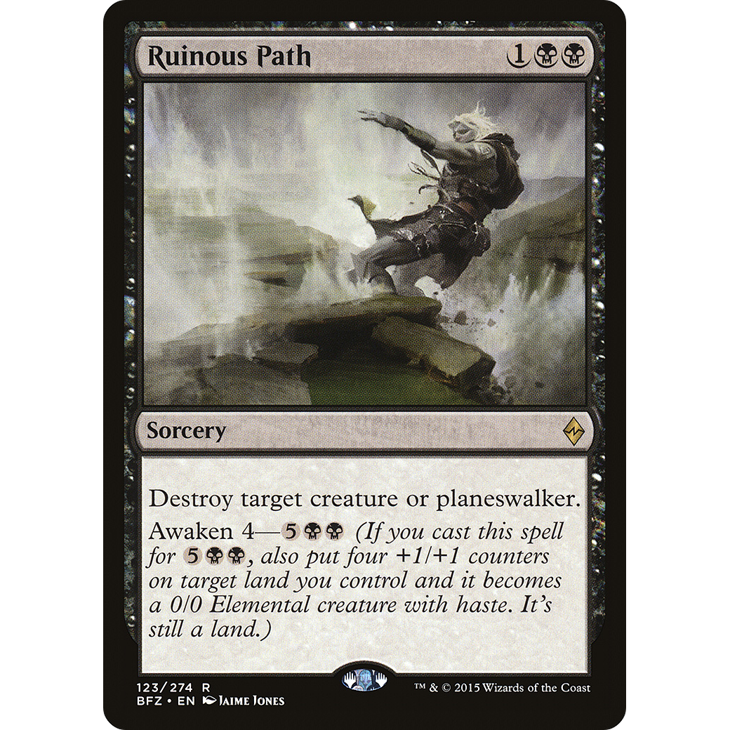 Ruinous Path (BFZ-123) - Battle for Zendikar