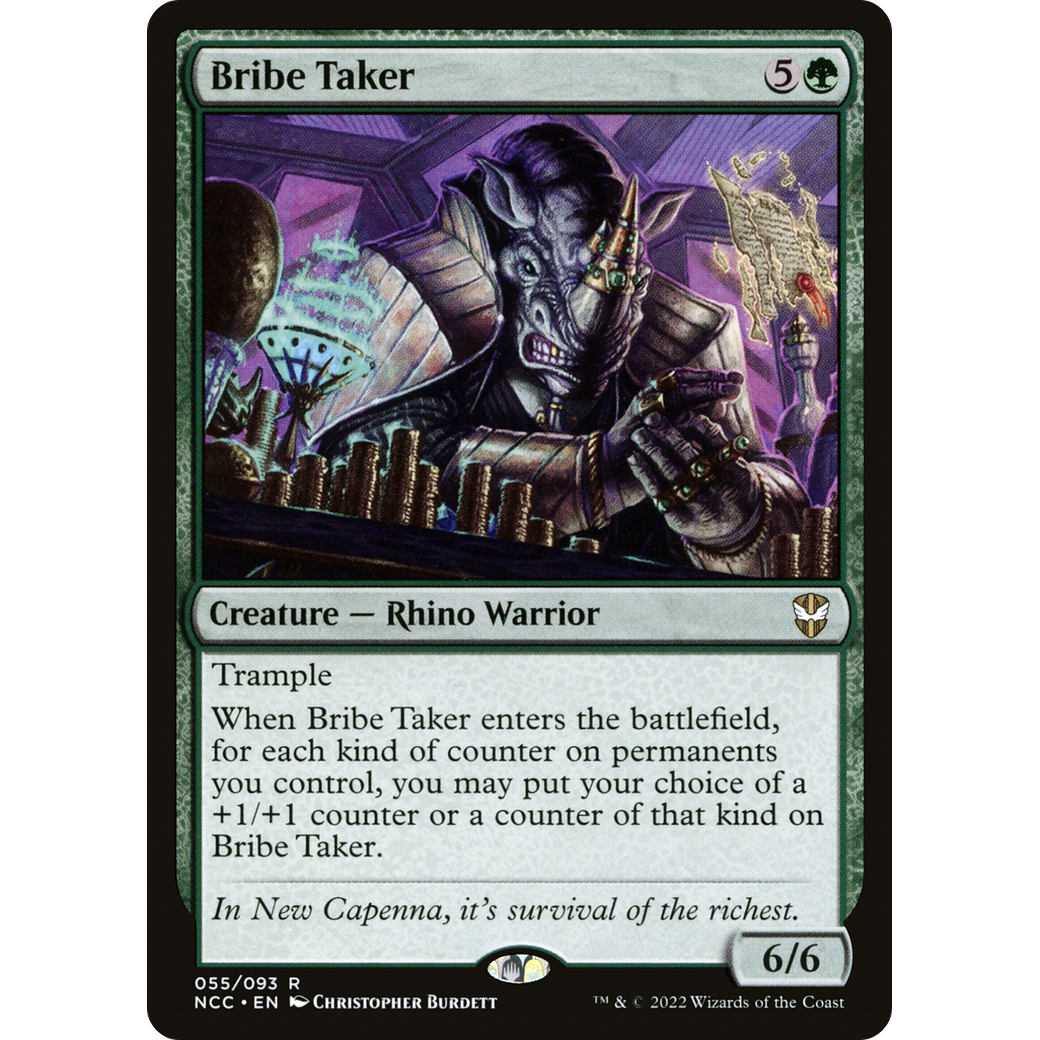 Bribe Taker (NCC-055) - New Capenna Commander