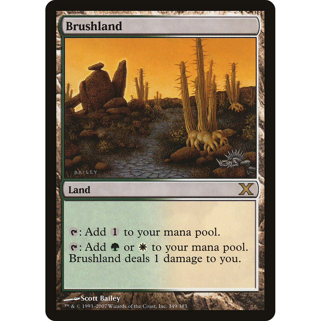 Brushland (10E-349) - Tenth Edition