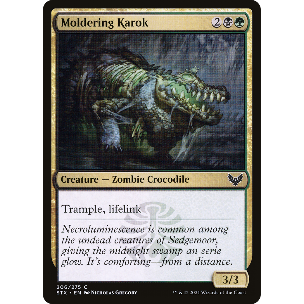 Moldering Karok (STX-206) - Strixhaven: School of Mages Foil