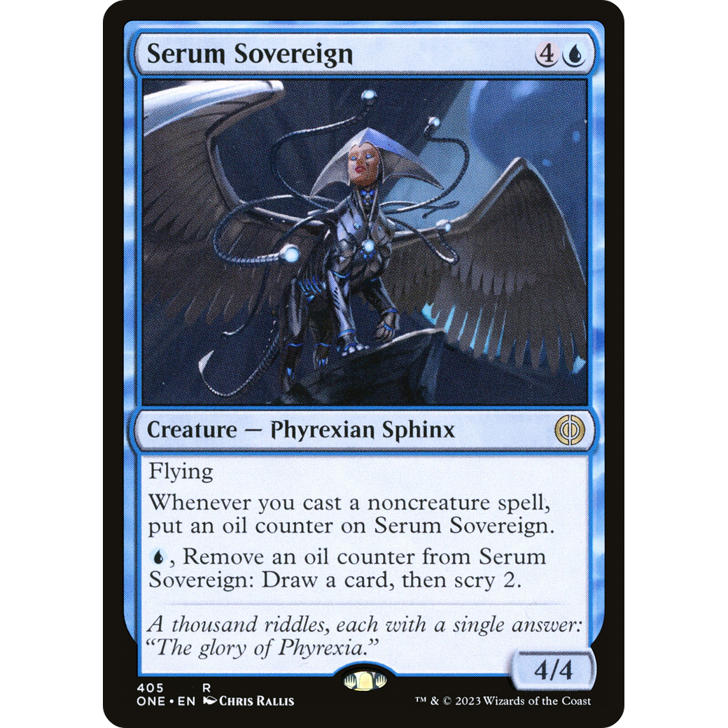 Serum Sovereign (ONE-405) - Phyrexia: All Will Be One Foil