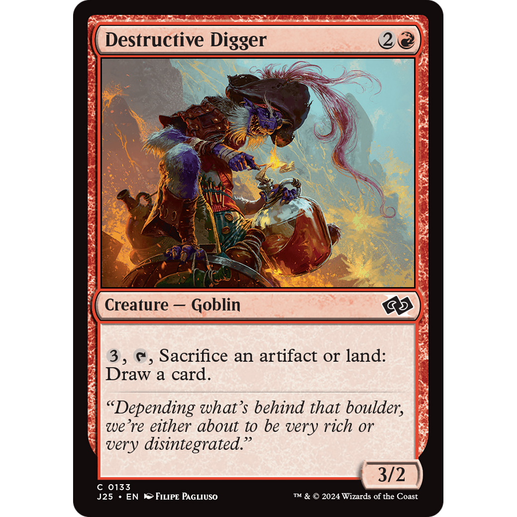 Destructive Digger (J25-133) - Foundations Jumpstart