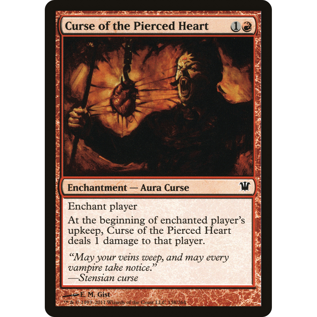 Curse of the Pierced Heart (ISD-138) - Innistrad