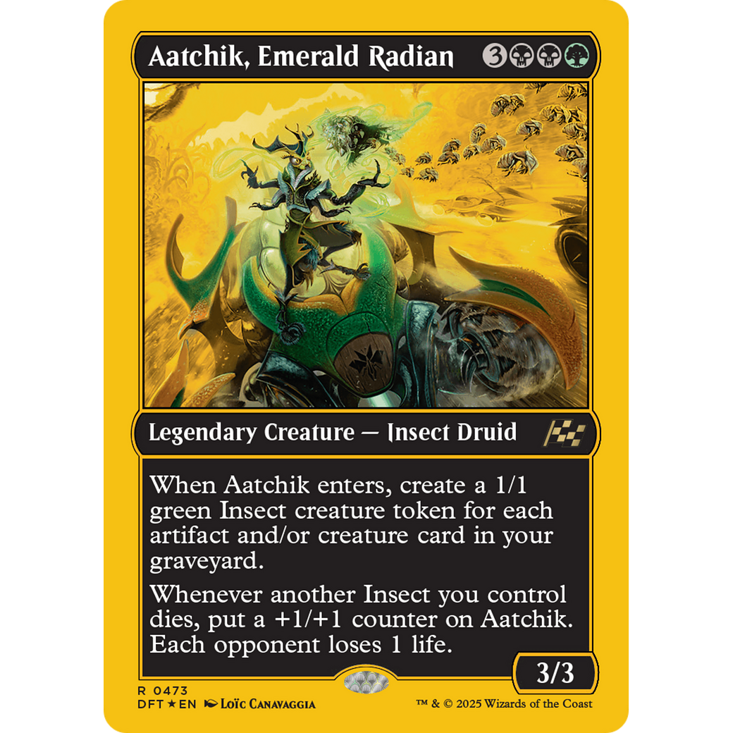 Aatchik, Emerald Radian (DFT-473) - Aetherdrift Foil