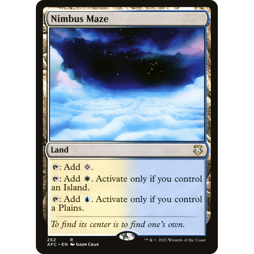 Nimbus Maze (AFC-252) - Forgotten Realms Commander