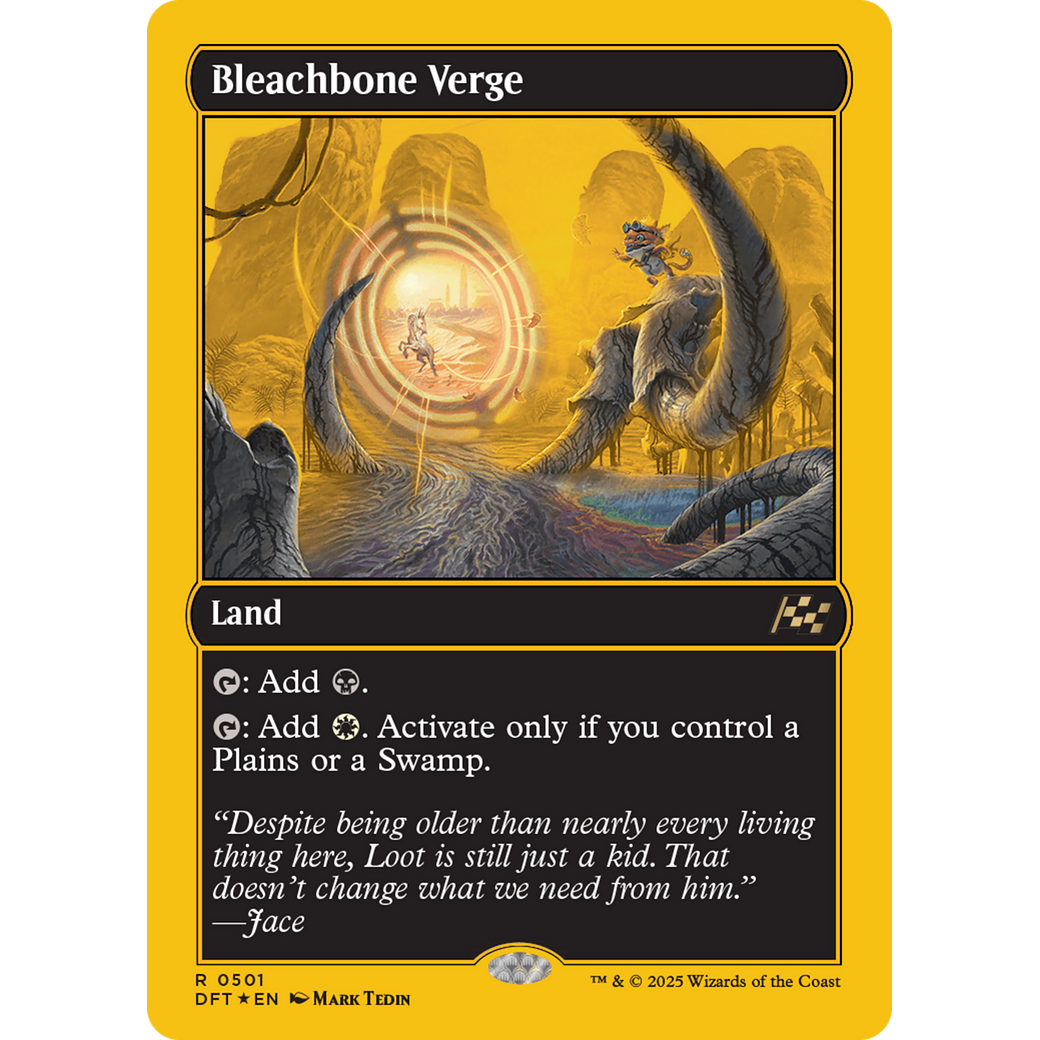 Bleachbone Verge (DFT-501) - Aetherdrift Foil