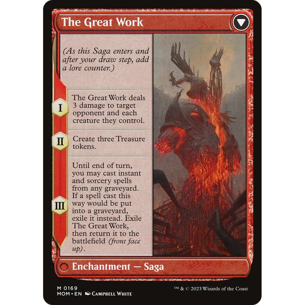 Urabrask // The Great Work (MOM-169) - March of the Machine Foil