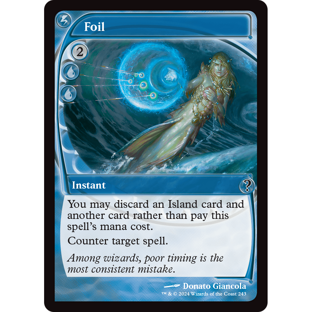 Foil (Future Sight) (MB2-243) - Mystery Booster 2 Foil