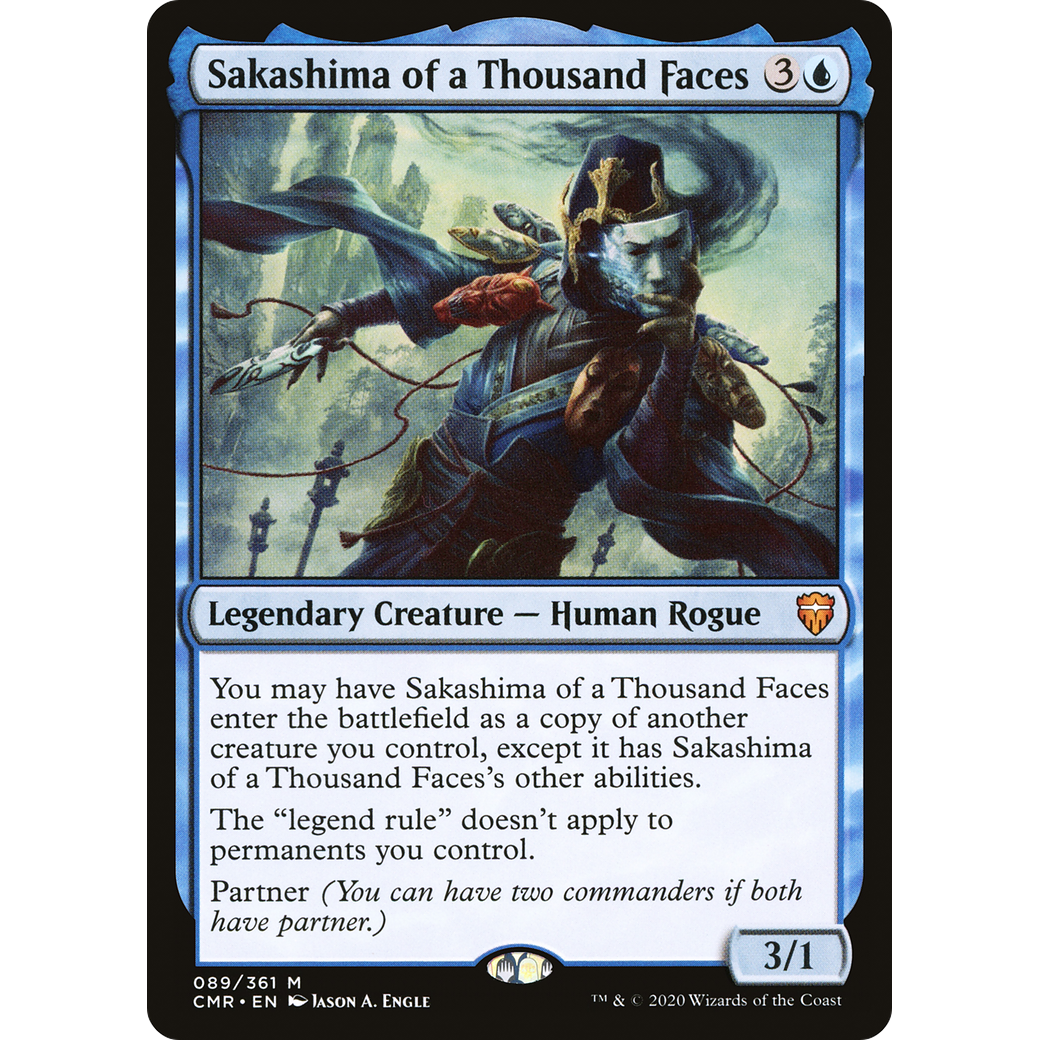 Sakashima of a Thousand Faces (CMR-089) - Commander Legends
