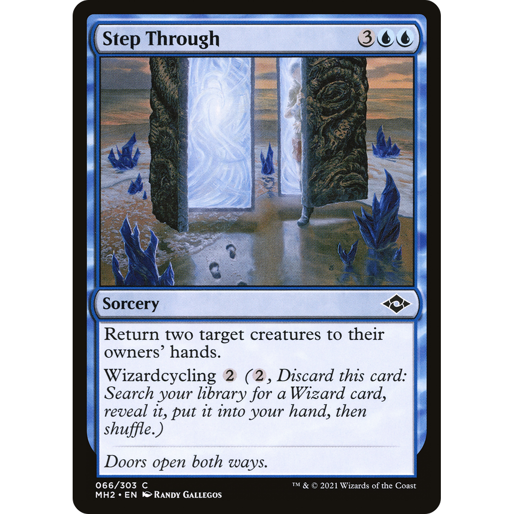 Step Through (MH2-066) - Modern Horizons 2 Foil