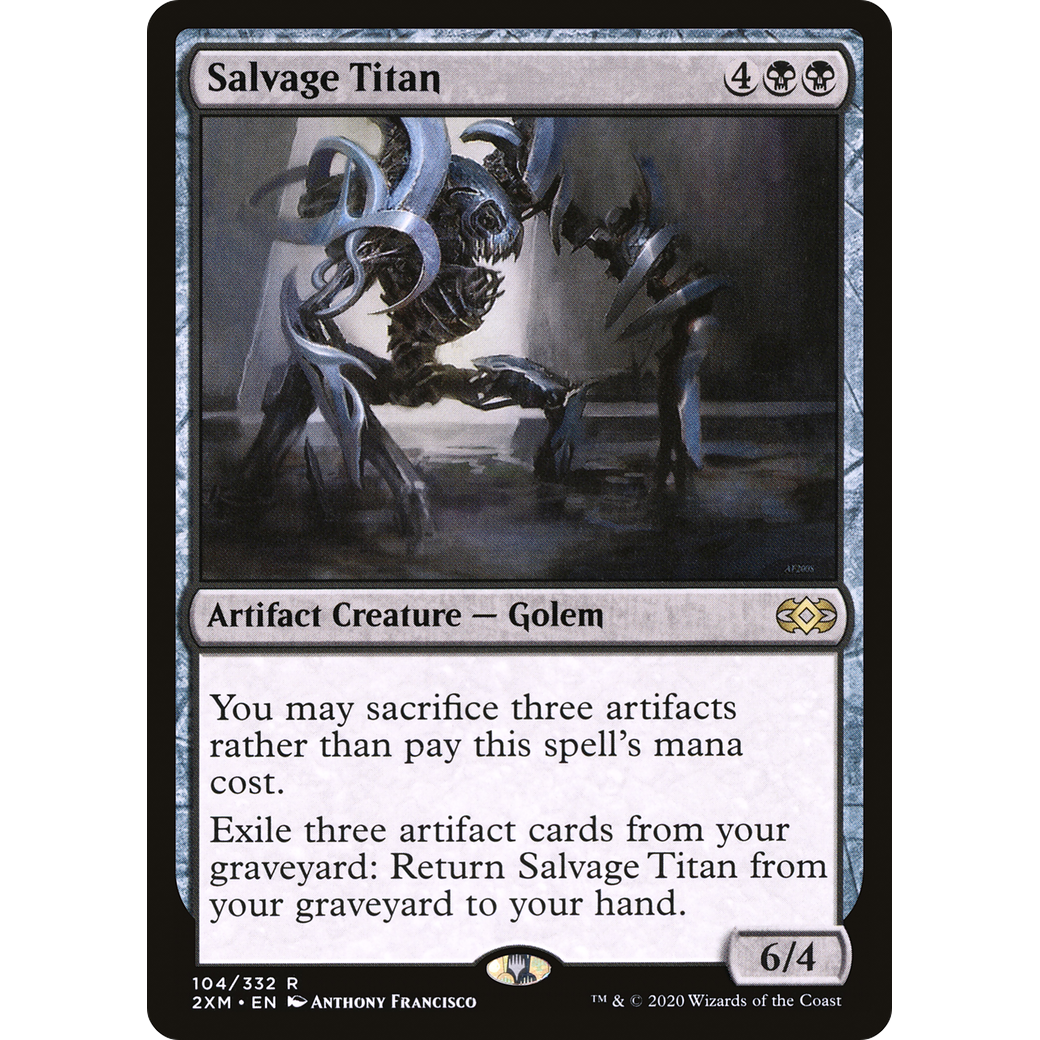 Salvage Titan (2XM-104) - Double Masters Foil
