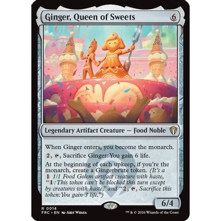 Ginger, Queen of Sweets (FRC-014) - Commander: Reality Fracture