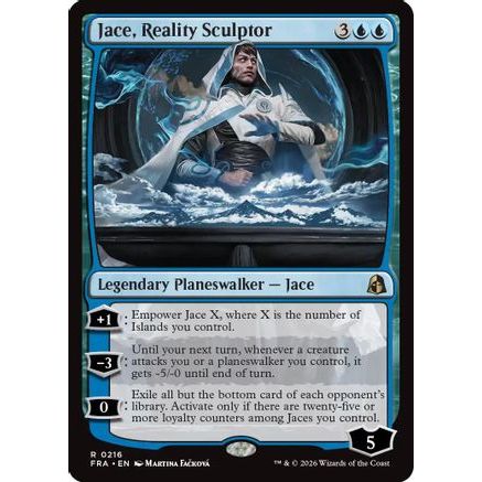 Jace, Reality Sculptor (FRA-216) - Reality Fracture Foil
