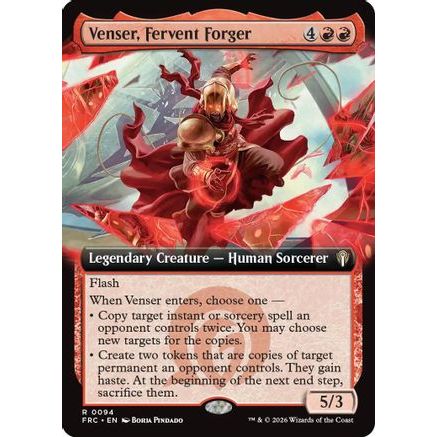 Venser, Fervent Forger (Extended Art) (FRC-094) - Commander: Reality Fracture