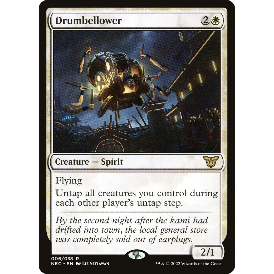 Drumbellower (NEC-006) - Neon Dynasty Commander