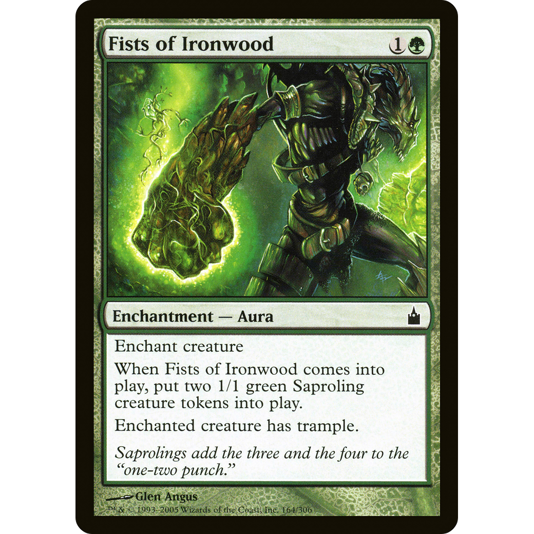 Fists of Ironwood (RAV-164) - Ravnica: City of Guilds