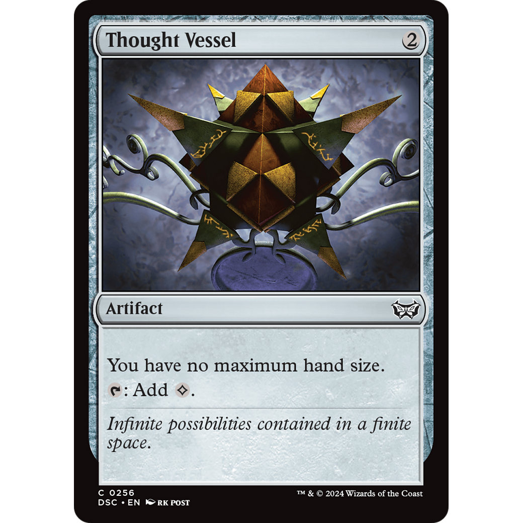 Thought Vessel (DSC-256) - Duskmourn: House of Horror Commander