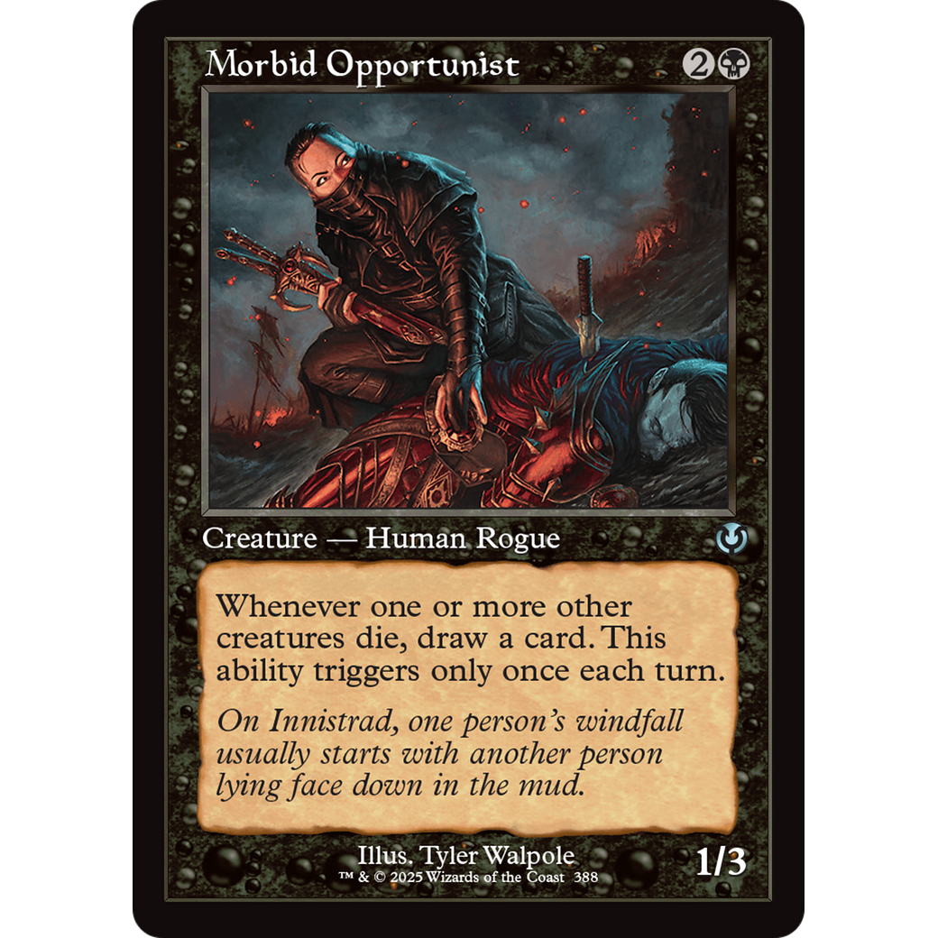 Morbid Opportunist (INR-388) - Innistrad Remastered Foil