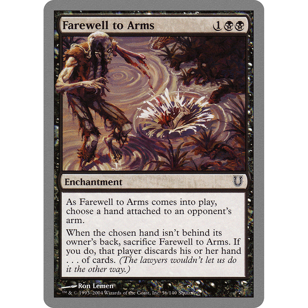 Farewell to Arms (UNH-056) - Unhinged