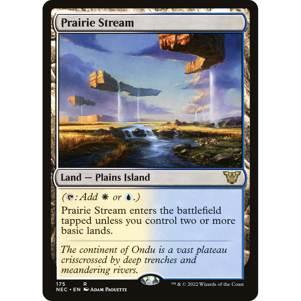 Prairie Stream (NEC-175) - Neon Dynasty Commander